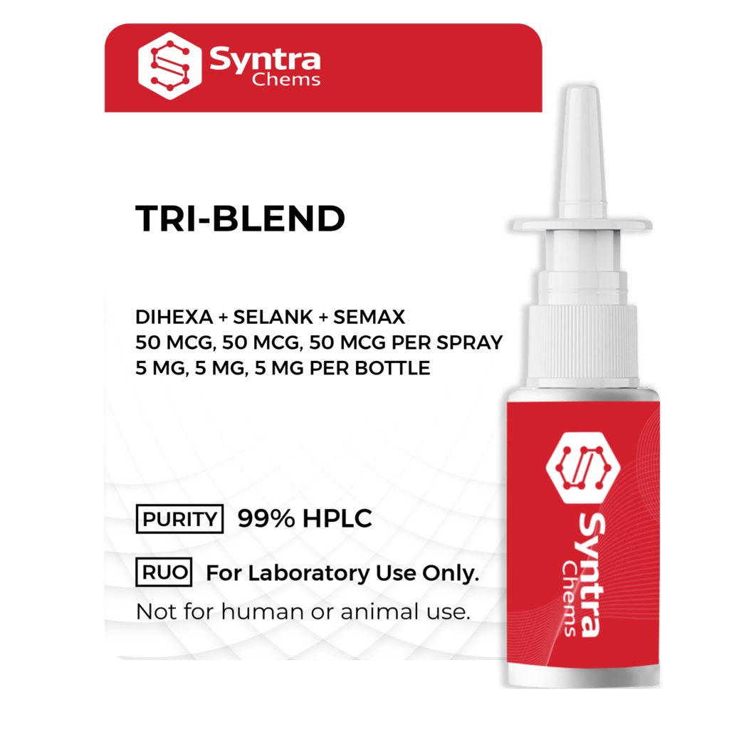 Tri Blend Selank + Semax + Dihexa Spray